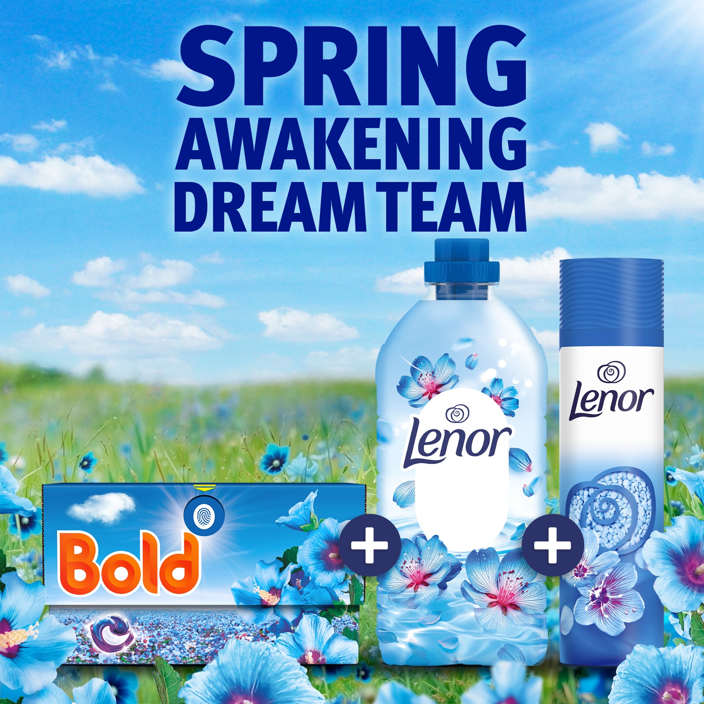 Bold Washing Liquid Pods Spring Awakening 33 washes 650.1g thumbnail 2