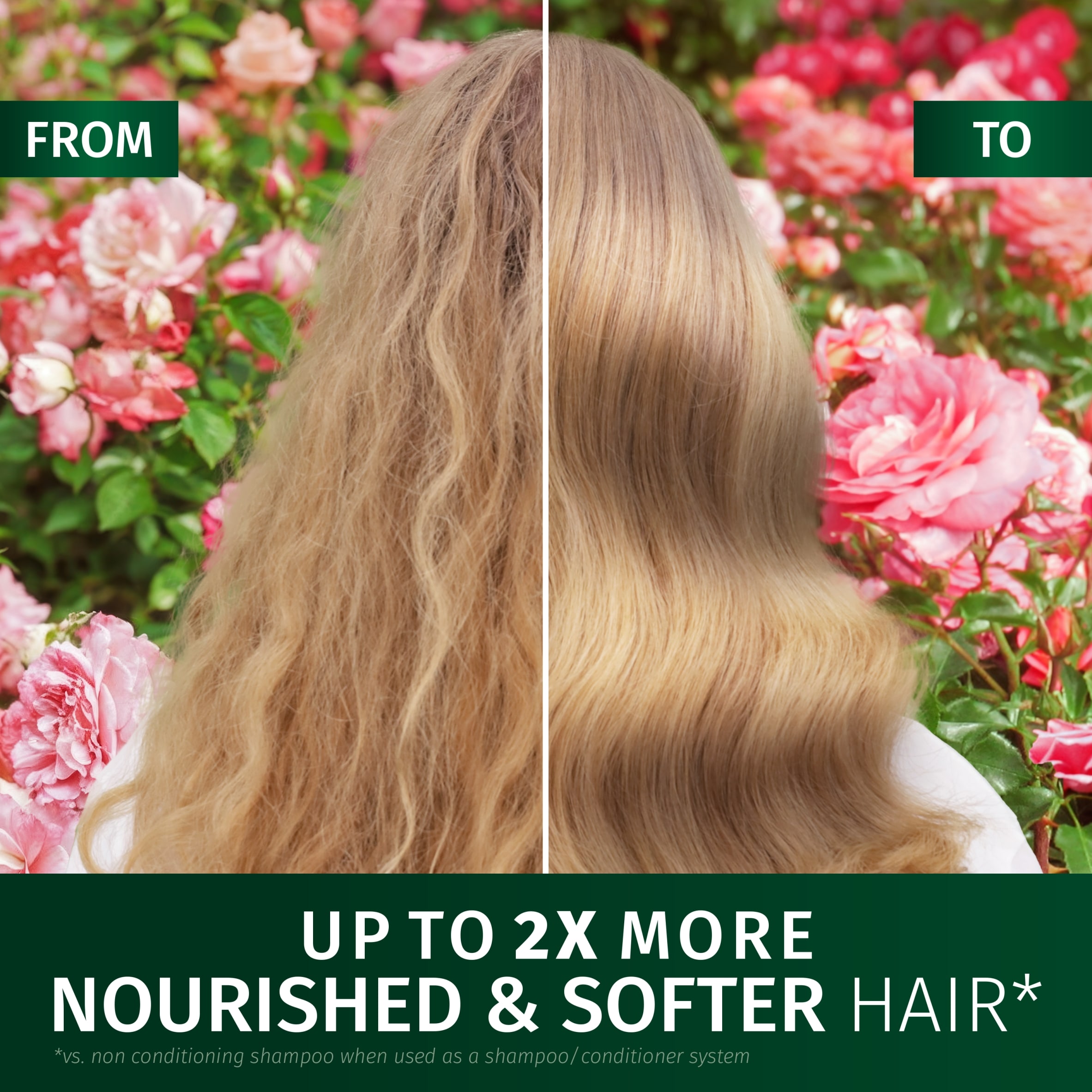 Herbal Essences Petal Soft Rose Scent Conditioner 350ML thumbnail 5