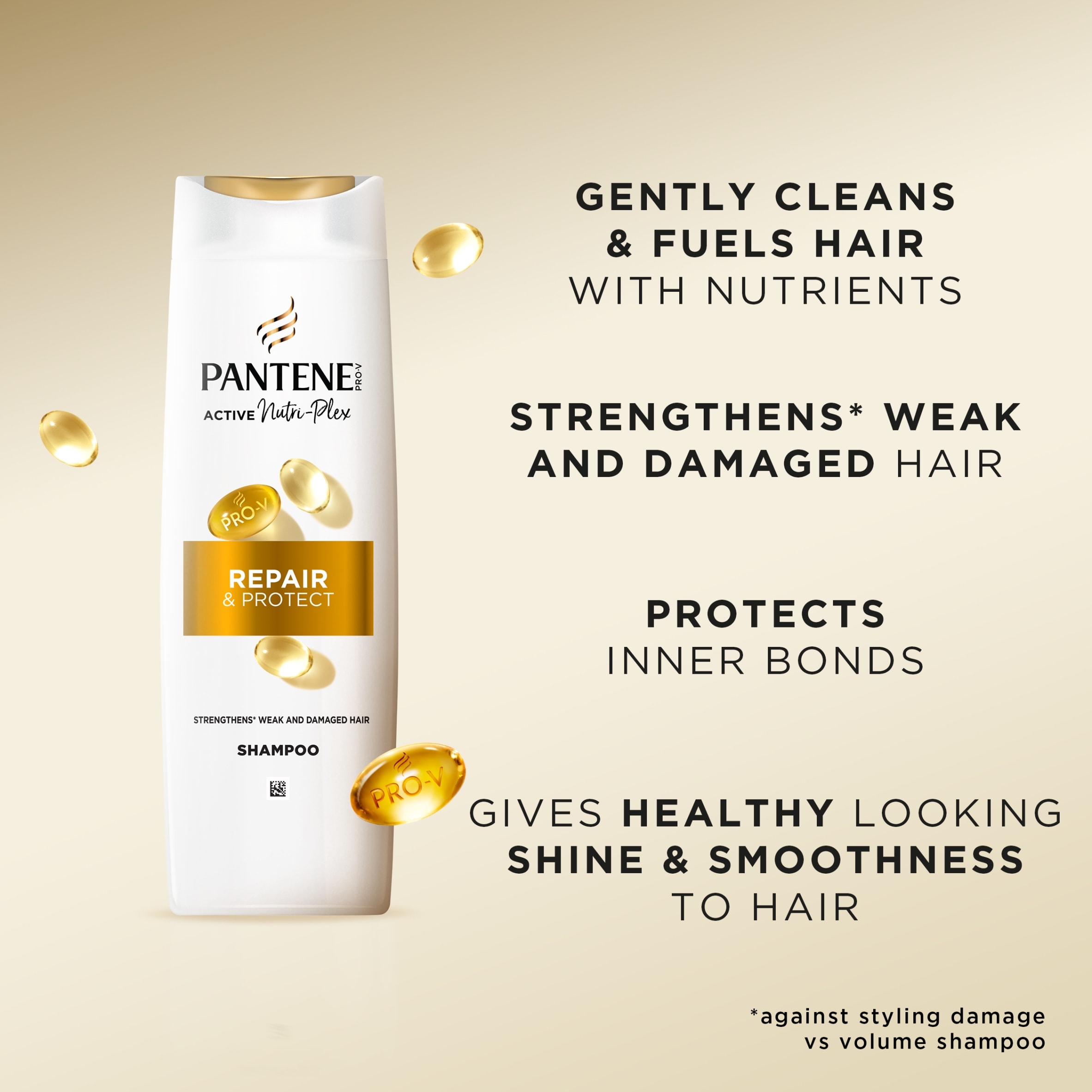 Pantene Active Nutri Plex Repair & Protect Shampoo 750ml thumbnail 3