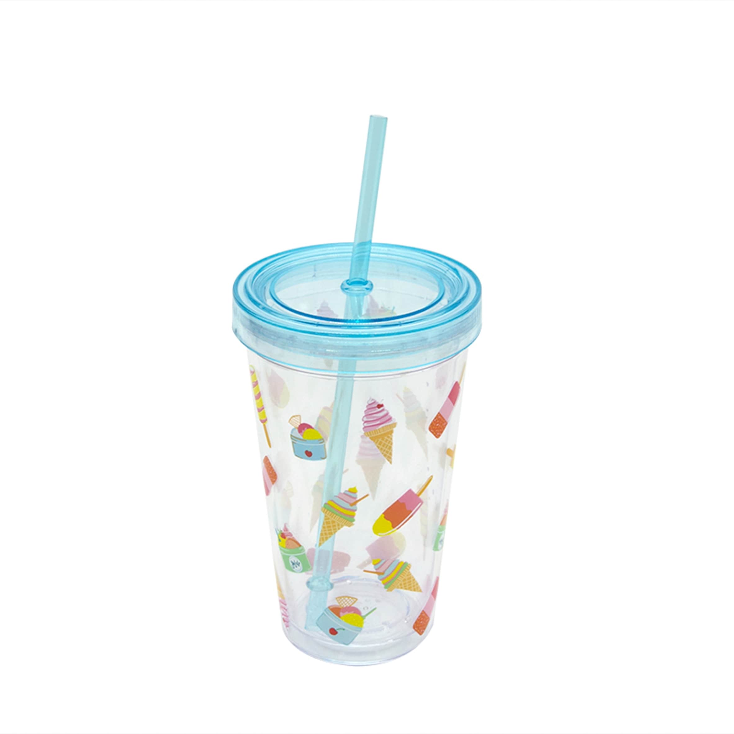 F&F Home ice lolly straw cup