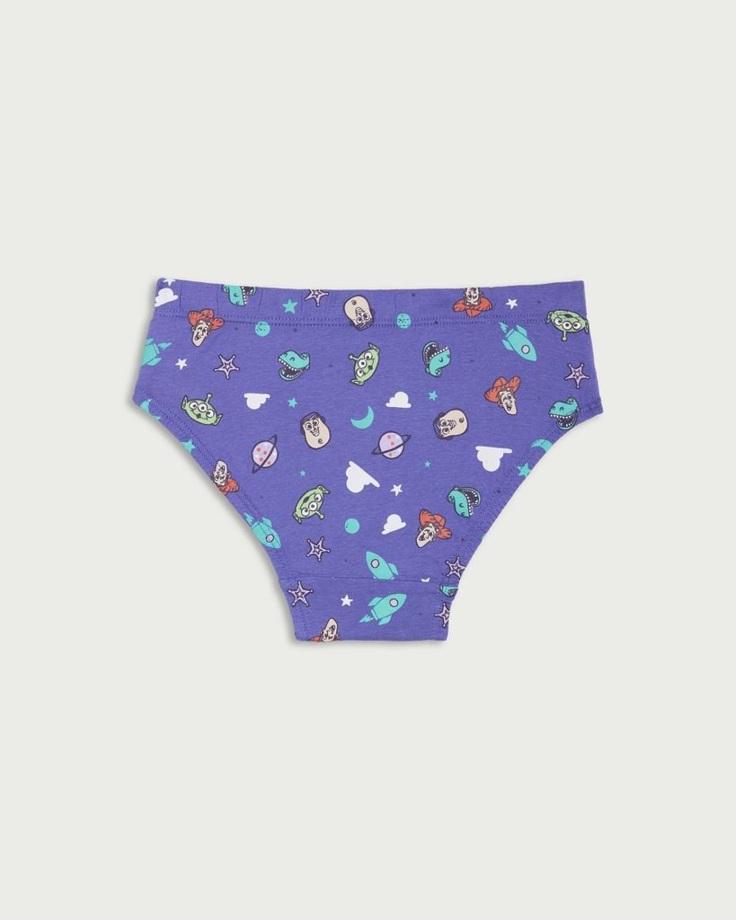 Disney Toy Story 5-Pack Pure Cotton Print Briefs in Multi thumbnail 2