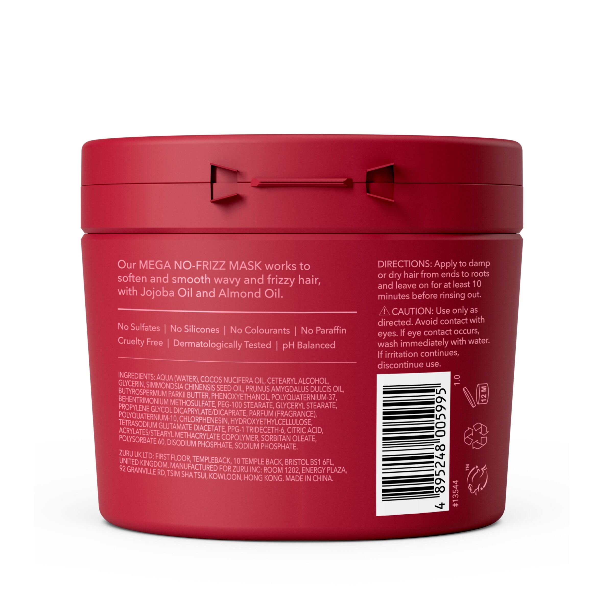 BEING MEGA NO FRIZZ HAIR MASK 354ML thumbnail 2
