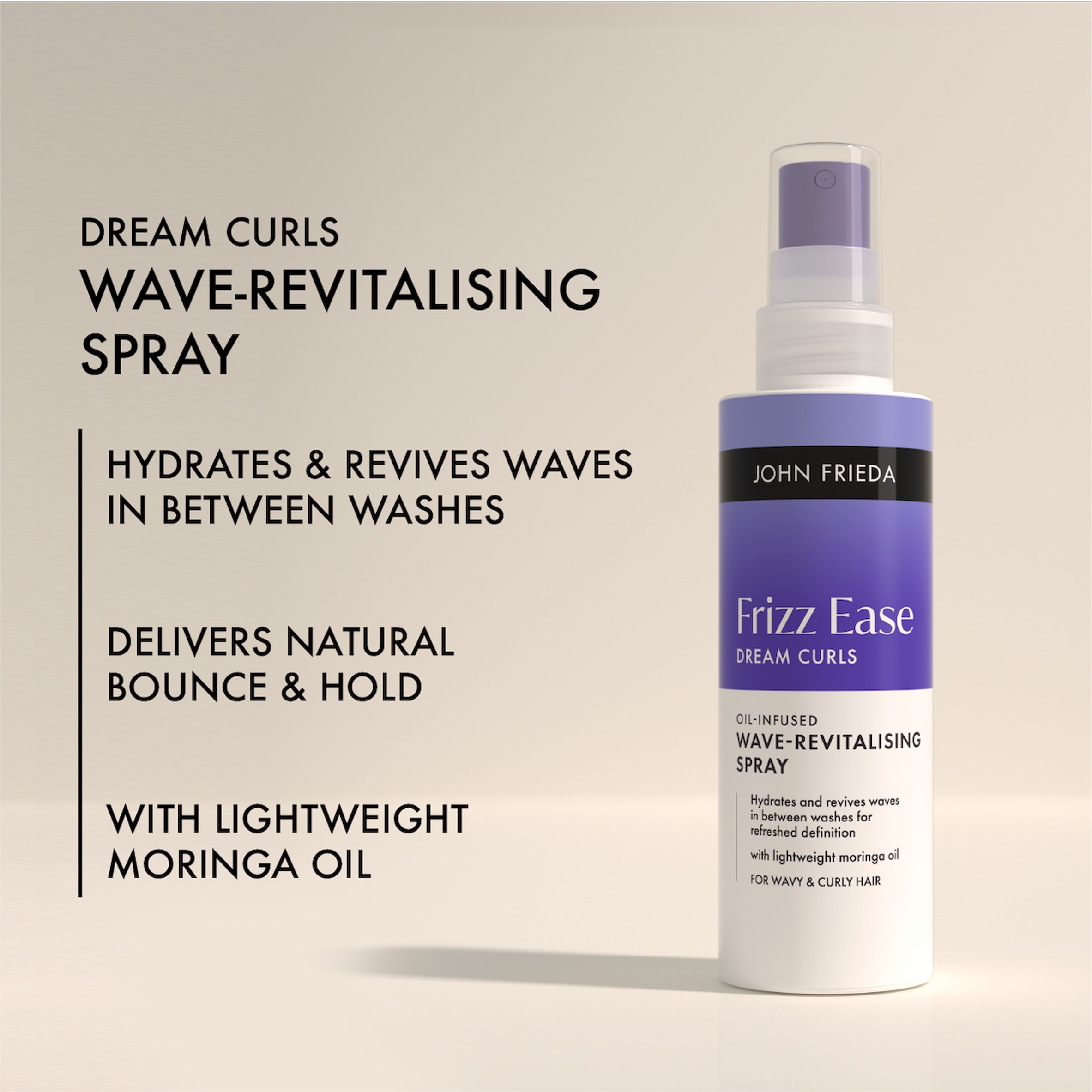 John Frieda Frizz Ease Dream Curls Wave Revitalising Spray 150ml thumbnail 3