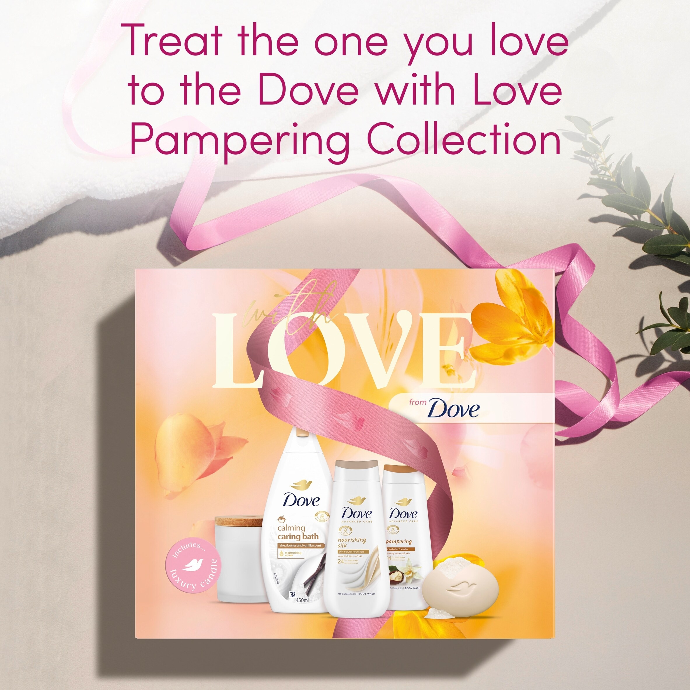 Dove With Love Pampering Body Wash Complete Collection thumbnail 2