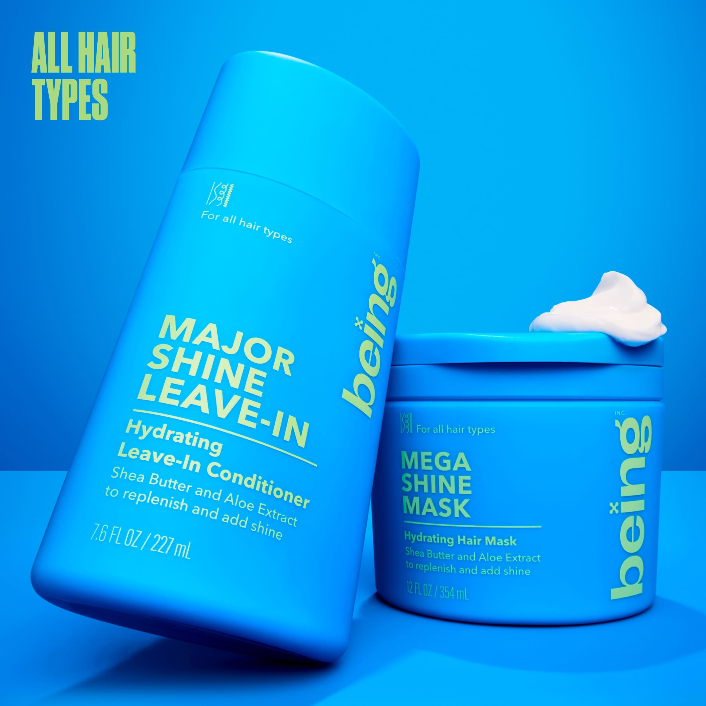 BEING MEGA SHINE Hydrating HAIR MASK 354ML  thumbnail 5