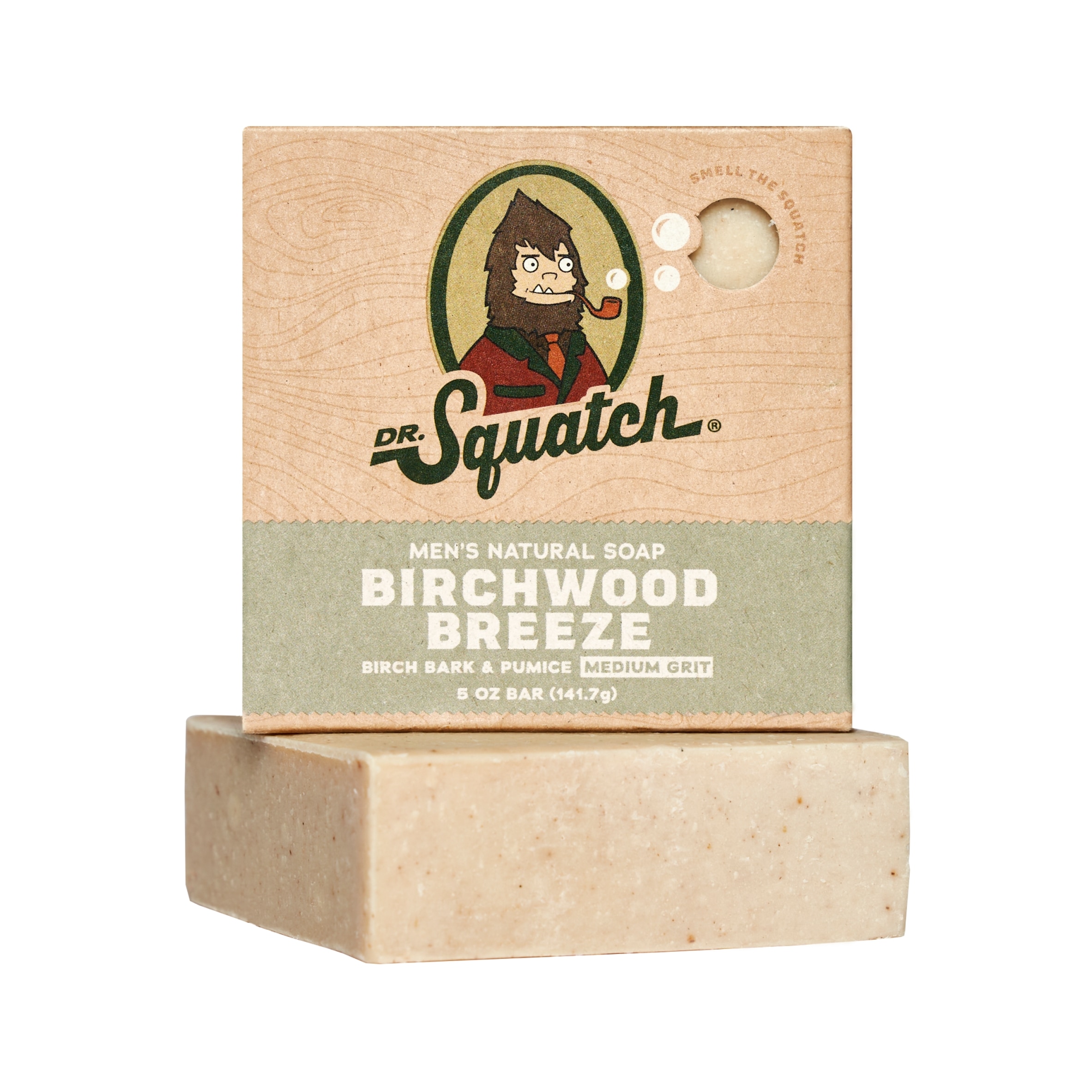 DR. Squatch Natural Soap Bar Birchwood Breeze 141g thumbnail 2