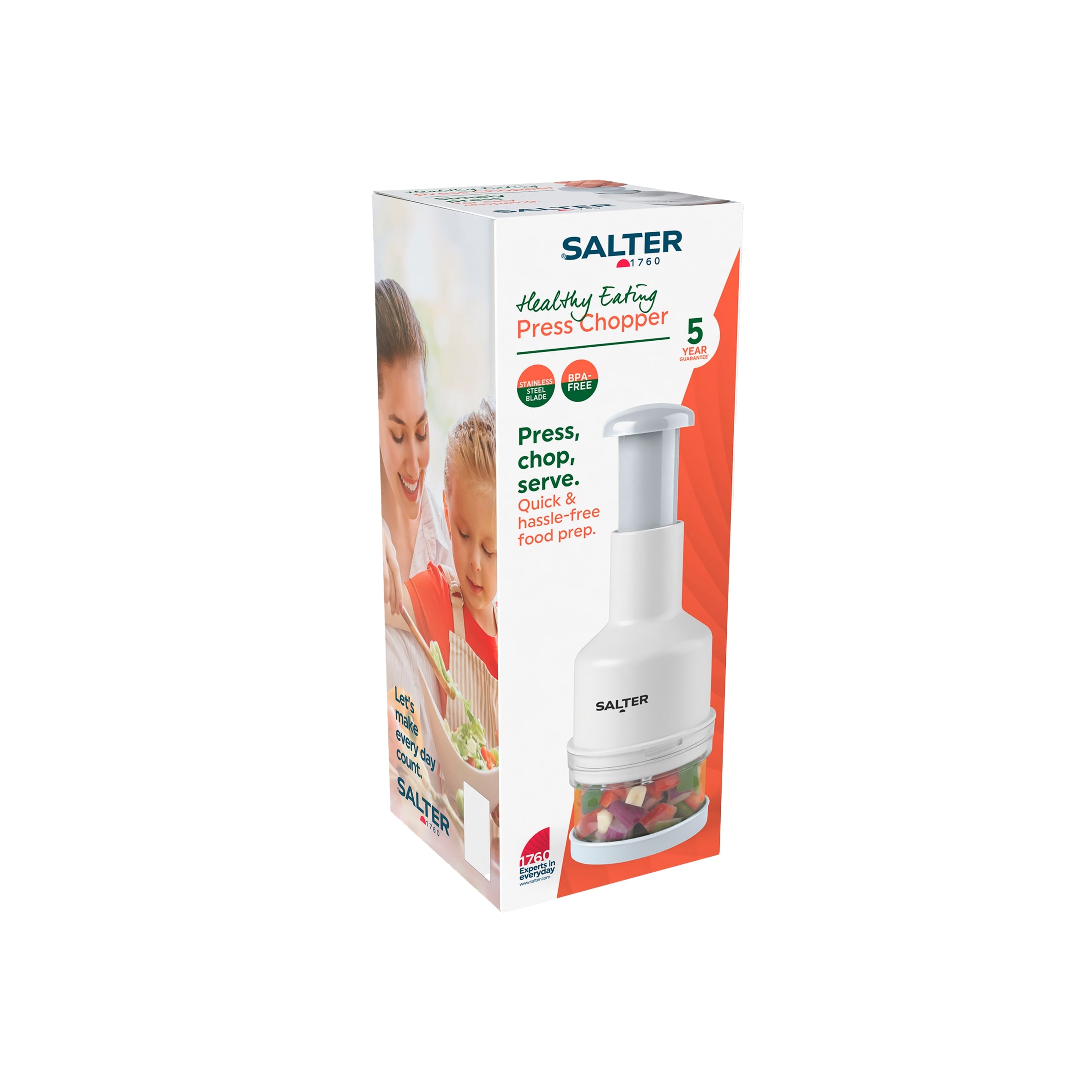 Salter Healthy Eating Press Chopper