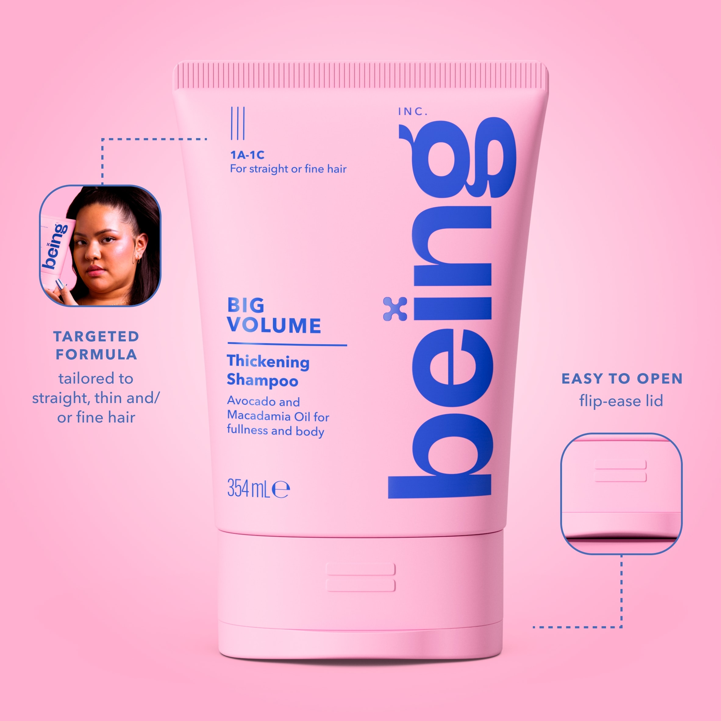 BEING SHAMPOO Big Hair 354ML thumbnail 5