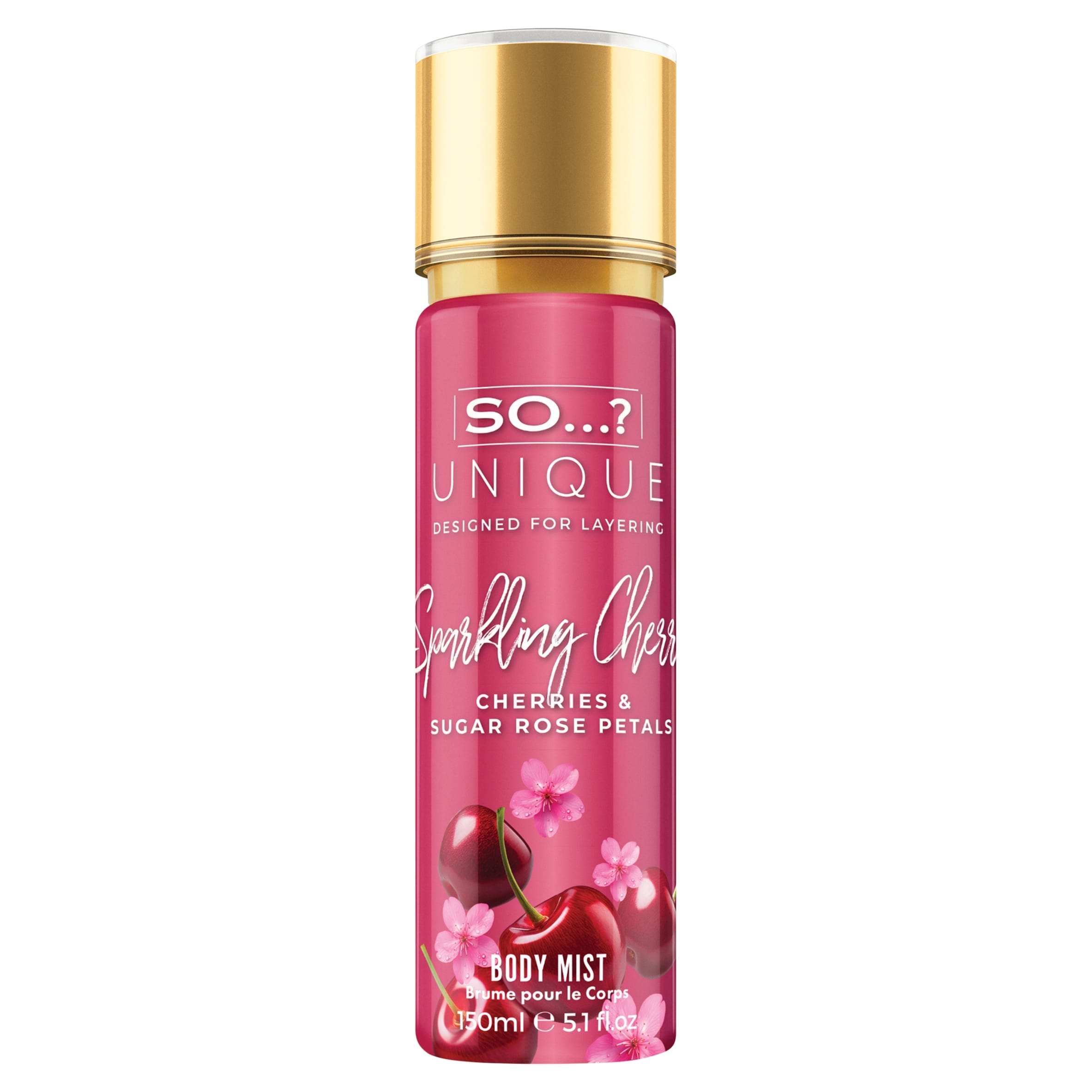So...? Unique Sparkling Cherry Body Mist 150ml