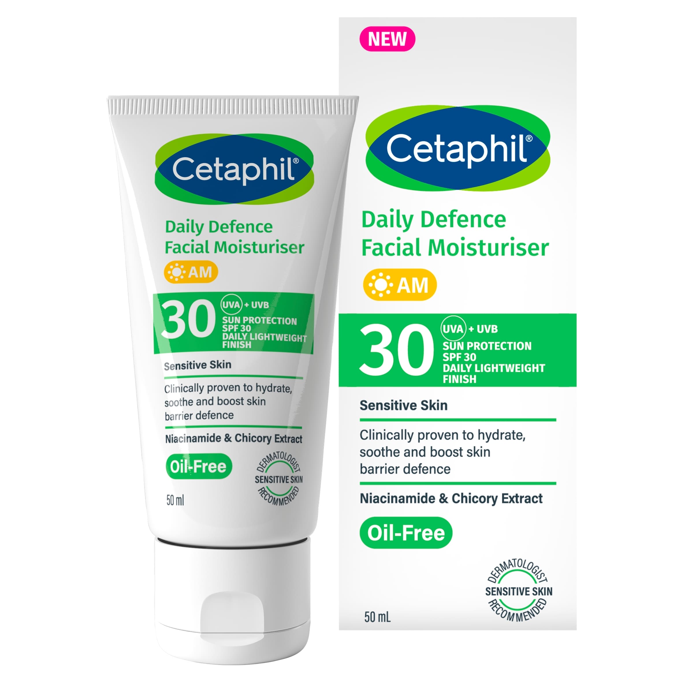 Cetaphil Daily Defence Facial Moisturiser SPF30 50ml thumbnail 2