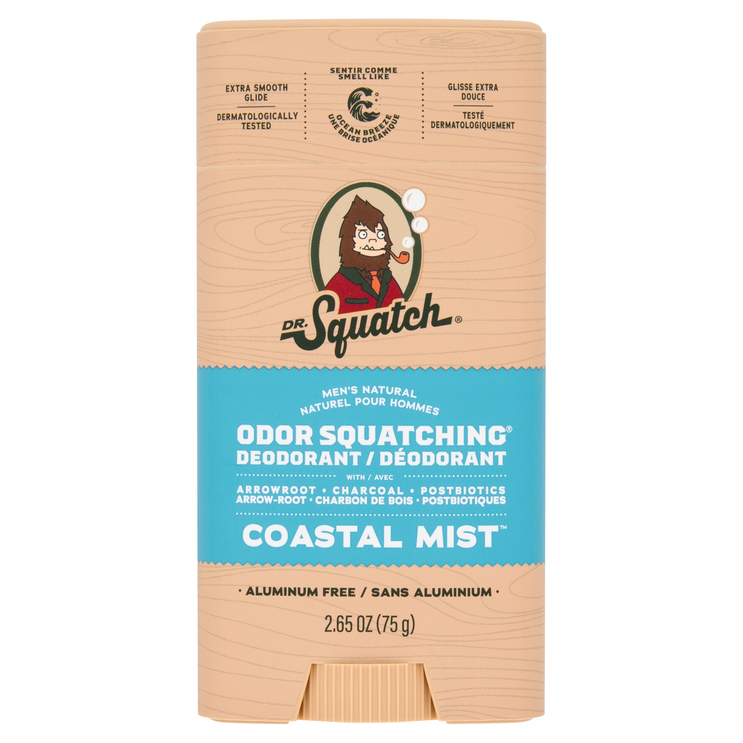 DR. Squatch Natural Stick Deodorant Coastal Mist 75g