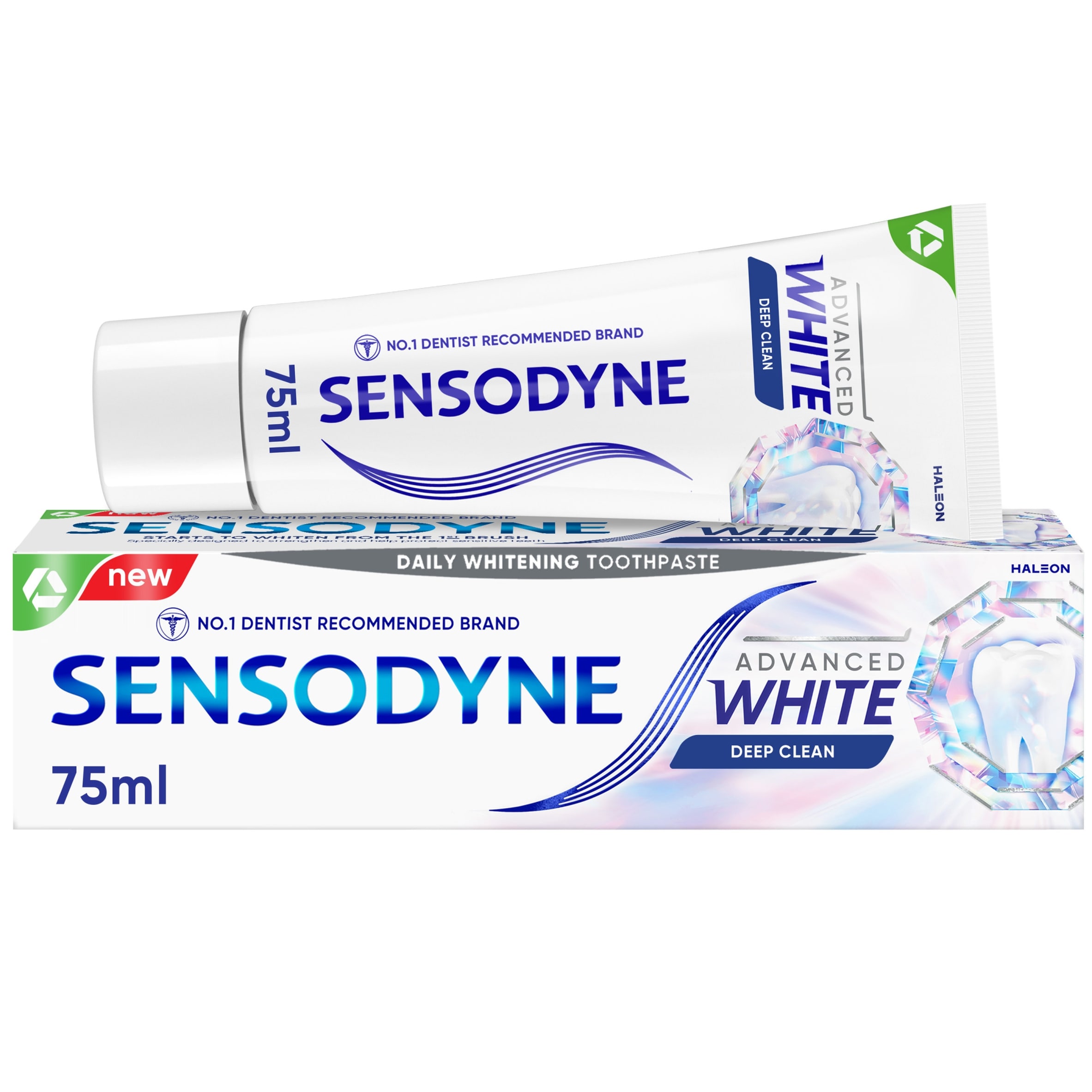 Sensodyne Advanced White Deep Clean Toothpaste 75ml