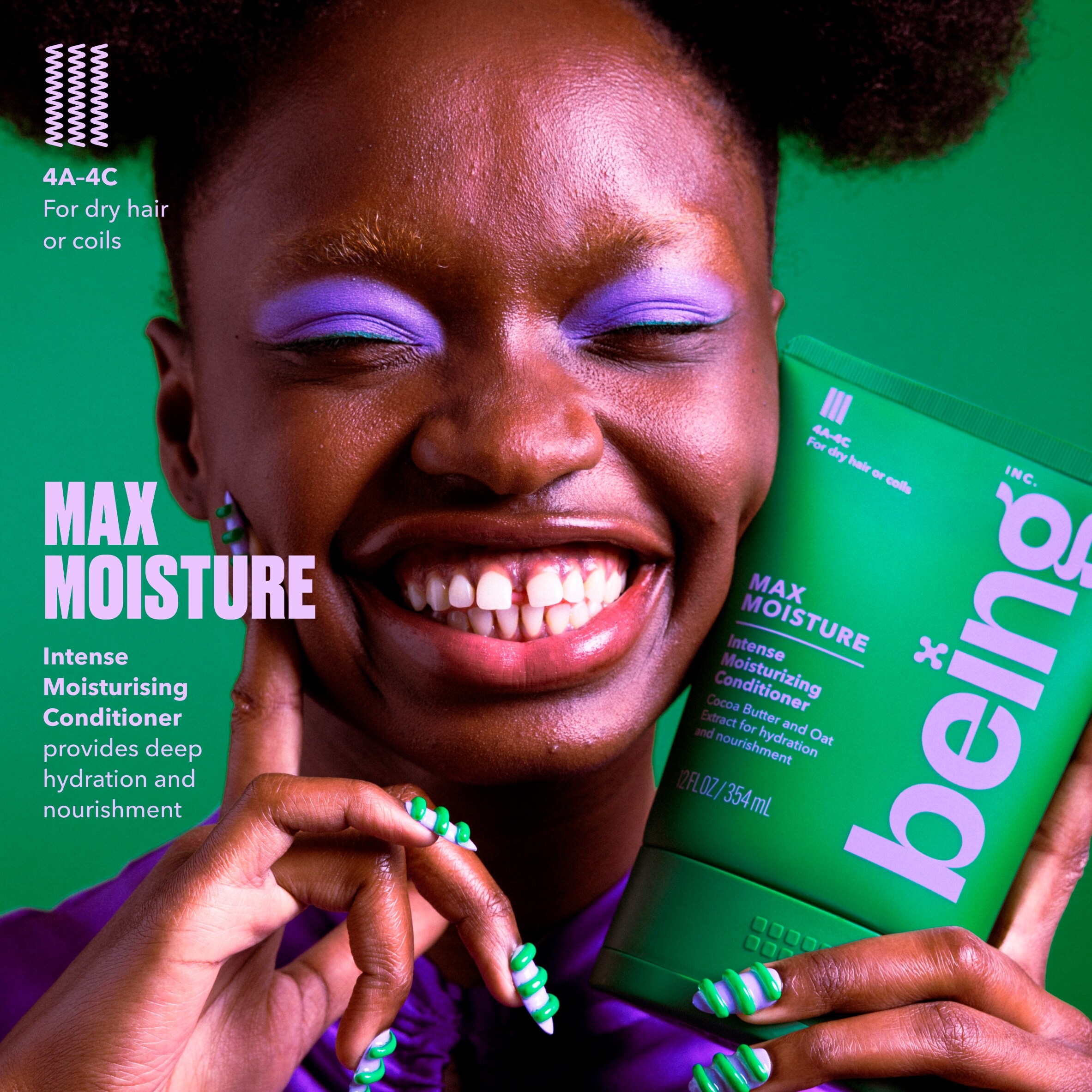BEING CONDITIONER Max Moisture 354ML thumbnail 3