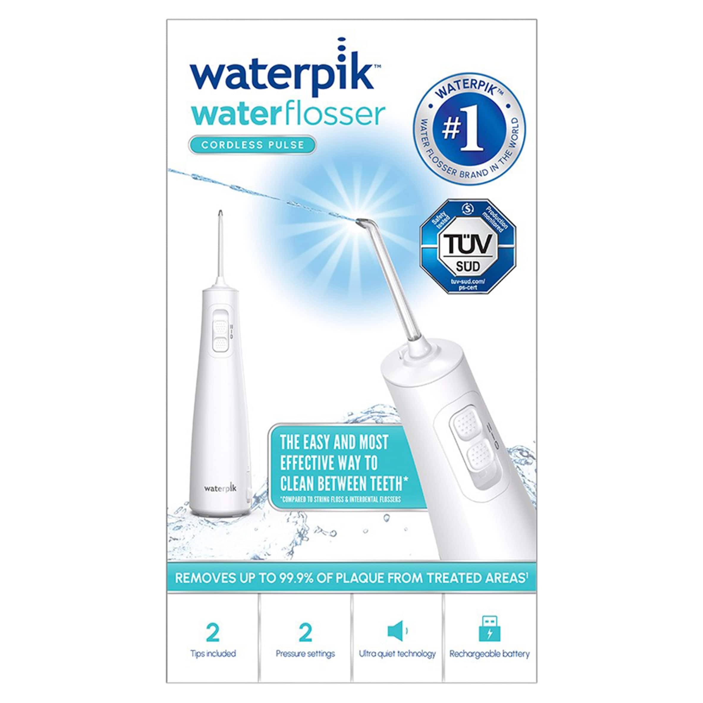Waterpik Cordless Pulse White Water Flosser
