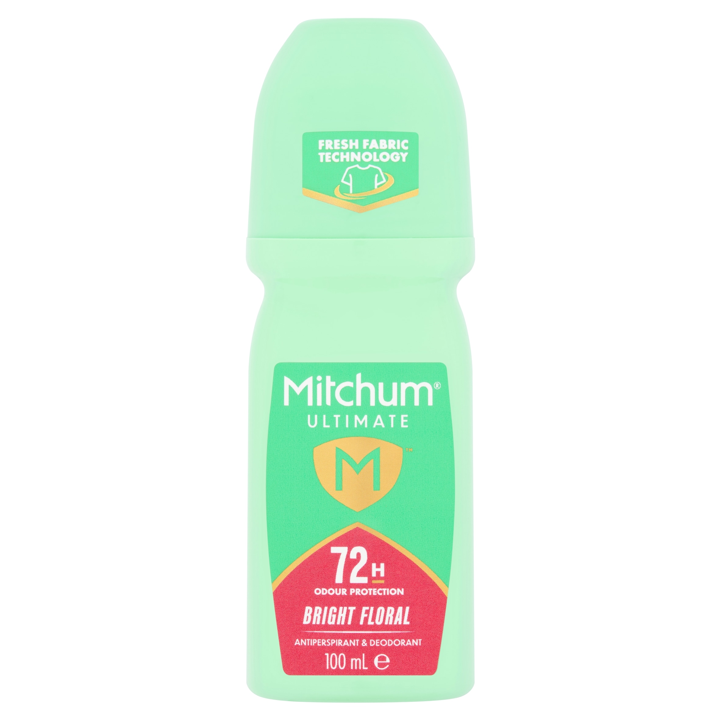 Mitchum Ultimate 72hr Roll On Bright Floral 100ml