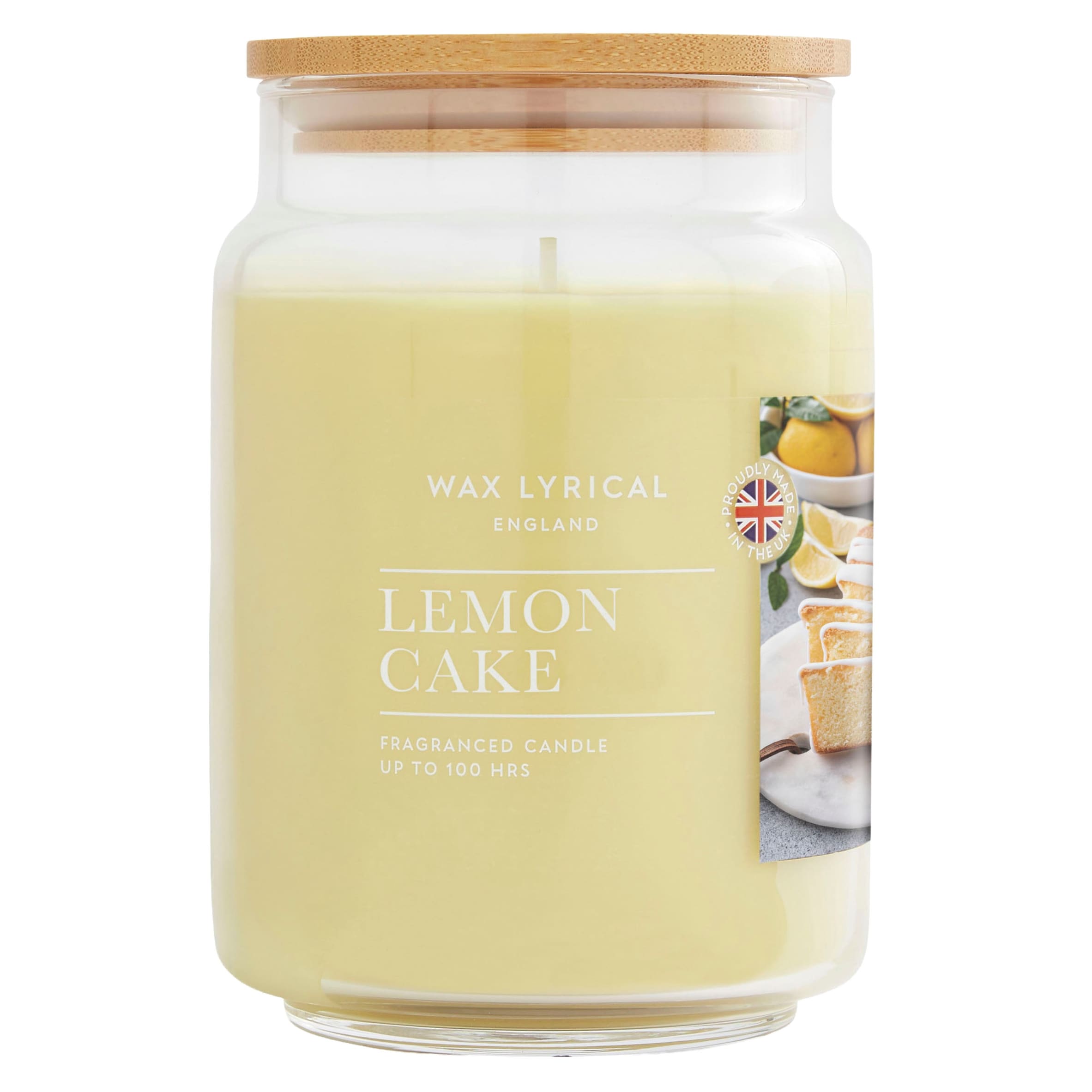 Wax Lyrical England Lemon Cake Candle 475g