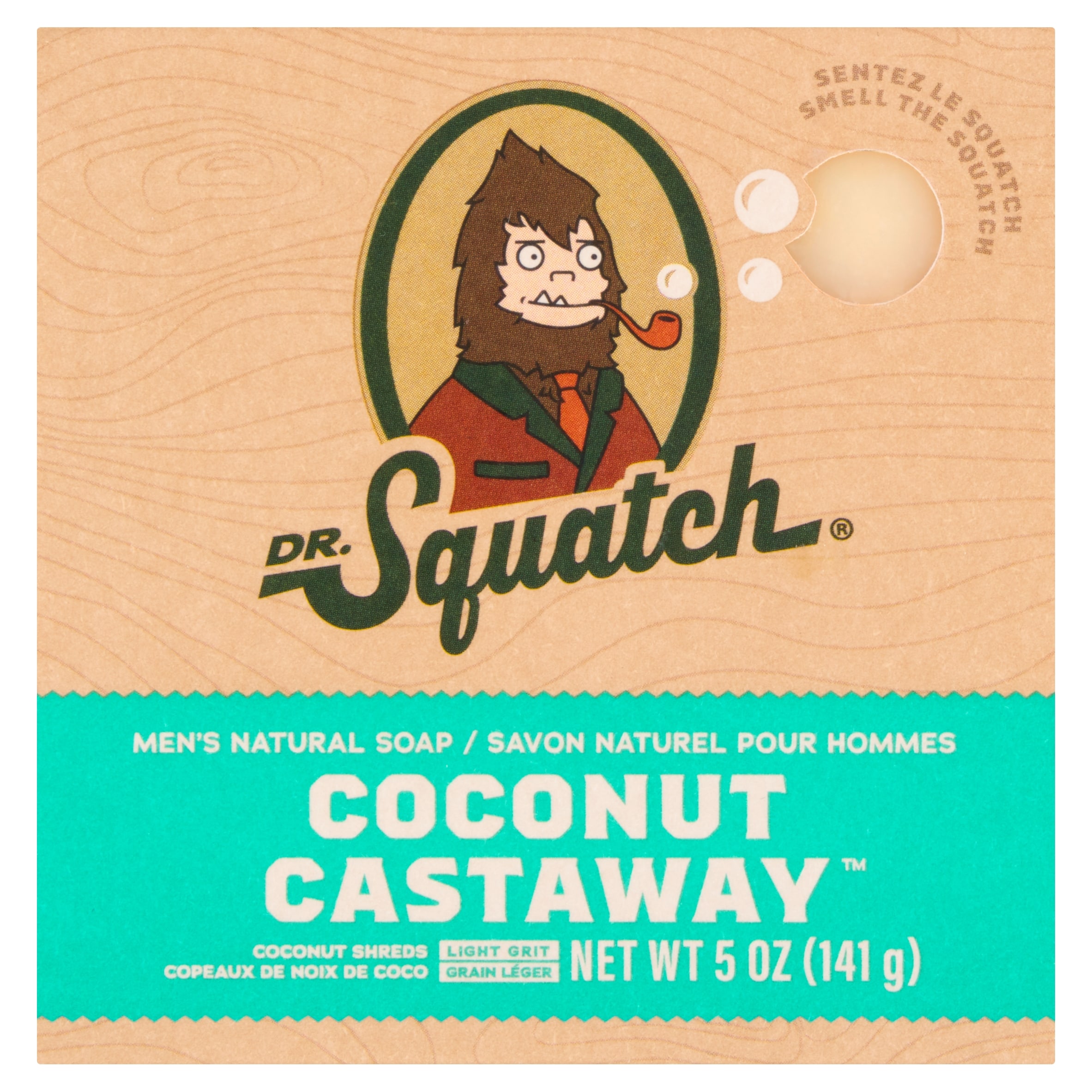 DR. Squatch Natural Soap Bar Coconut Castaway 141g