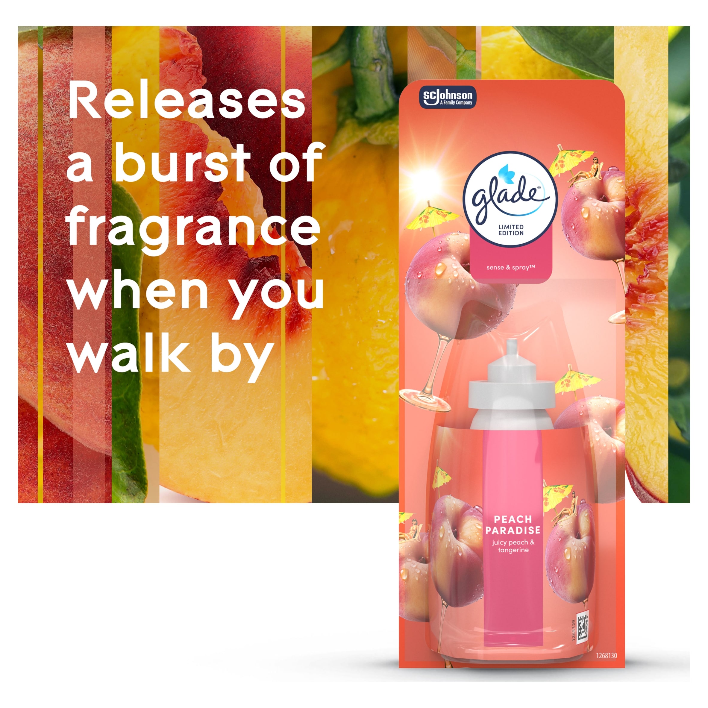 Glade Limited Edition Peach Paradise Sense & Spray 18ml thumbnail 3
