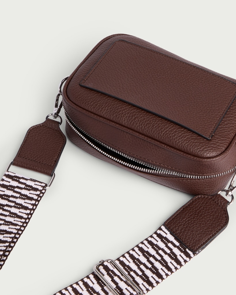 SACHA Crossbody Camera Bag in Brown thumbnail 2