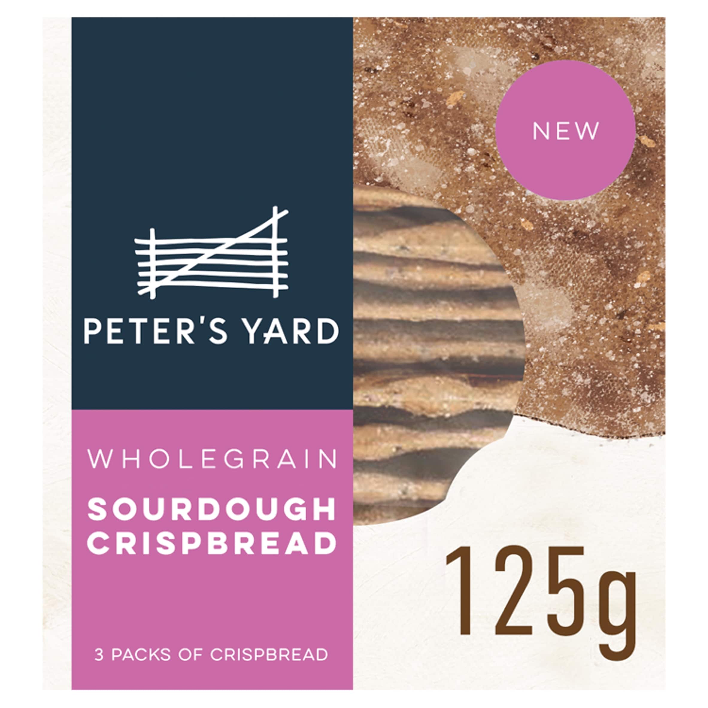 Peter's Yard Wholegrain Sourdough Crispbreads 125g