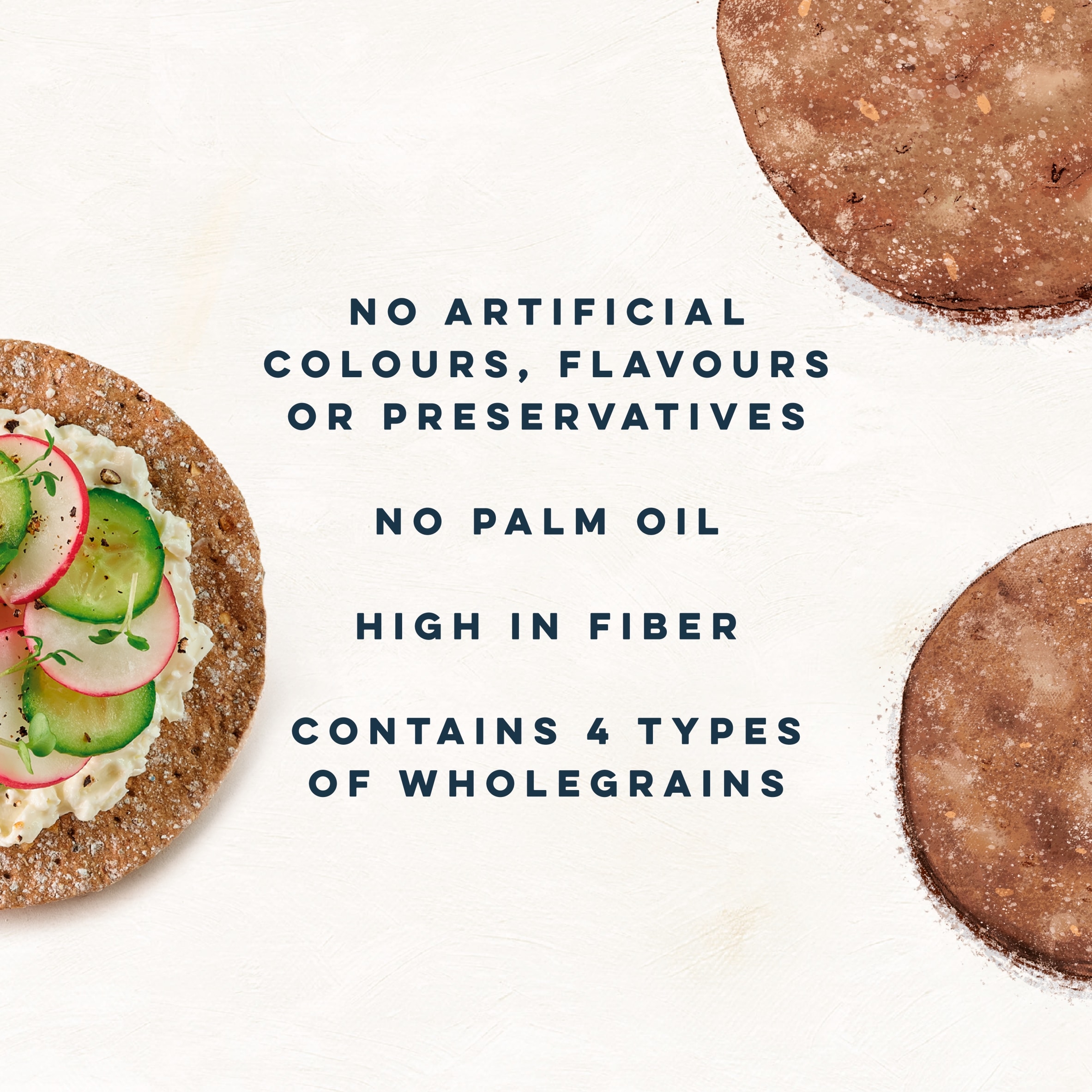 Peter's Yard Wholegrain Sourdough Crispbreads 125g thumbnail 3