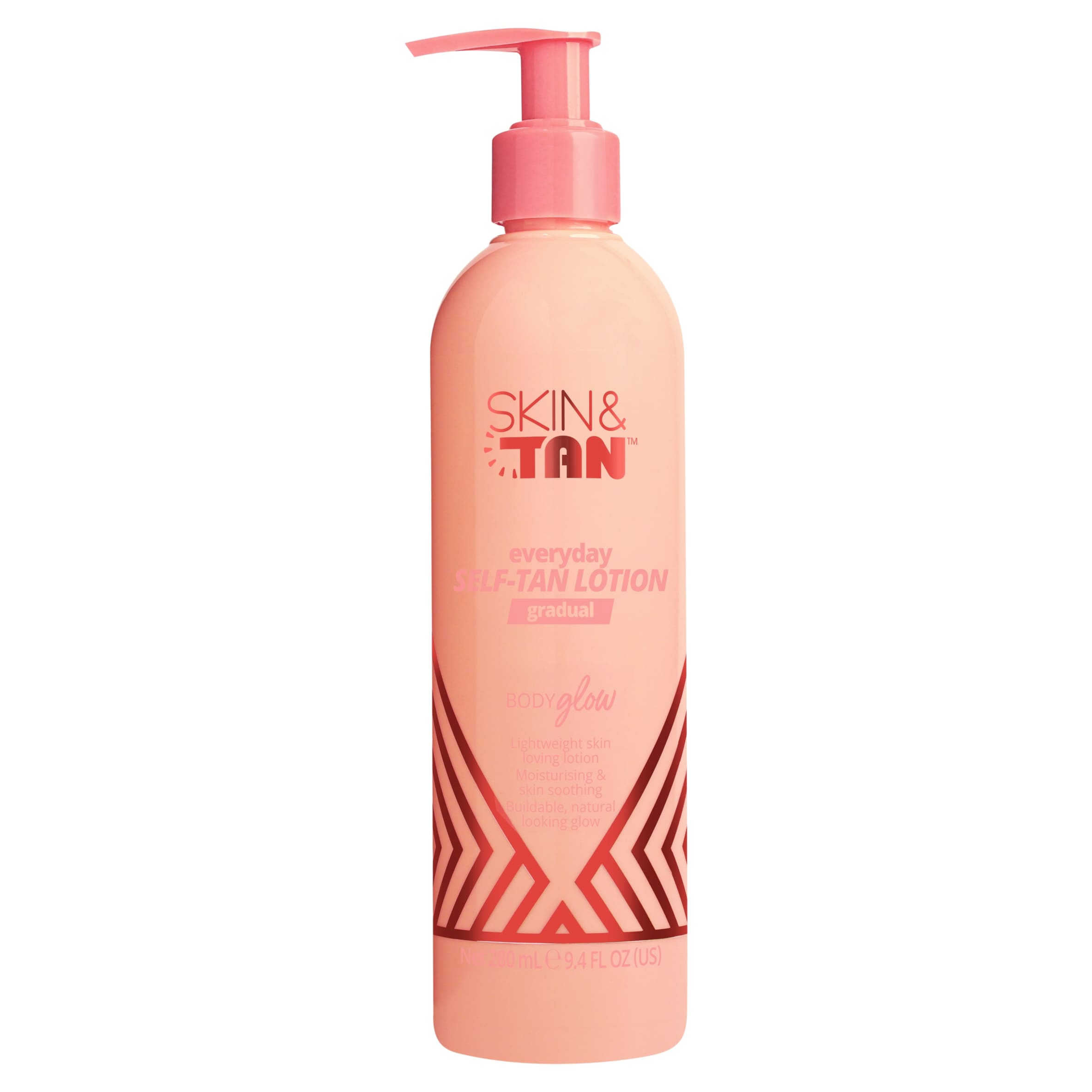 SKIN & TAN Body Glow Gradual Everyday Self-Tan Lotion 280ml