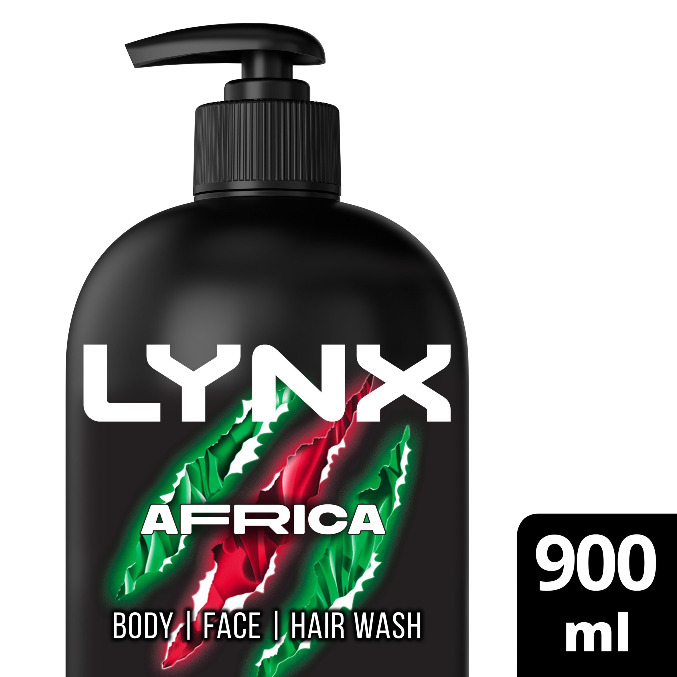 Lynx Men Africa Body Wash Shower Gel 900ml
