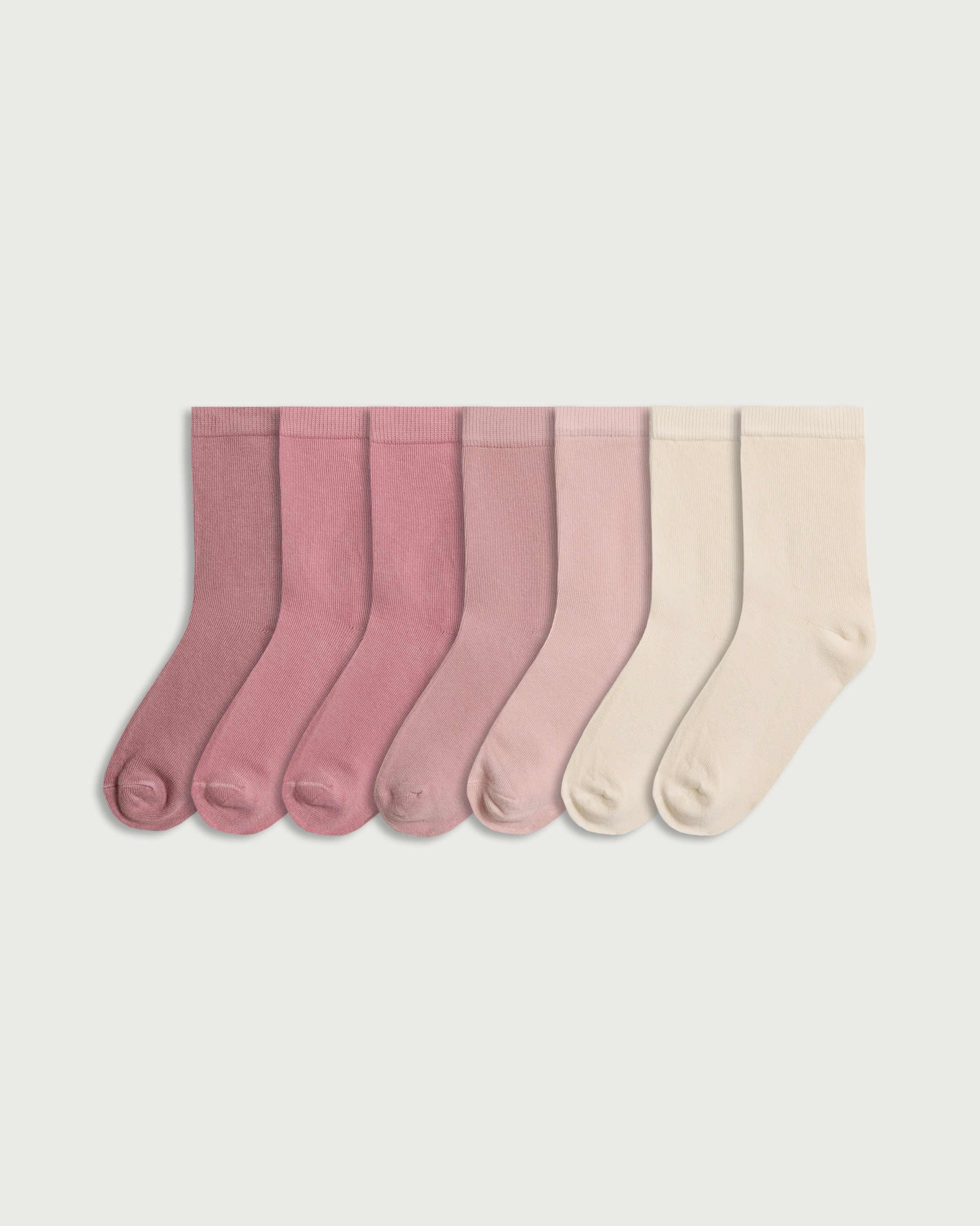 F&F Girls 7-Pack Cotton Rich Ankle Socks in Multi