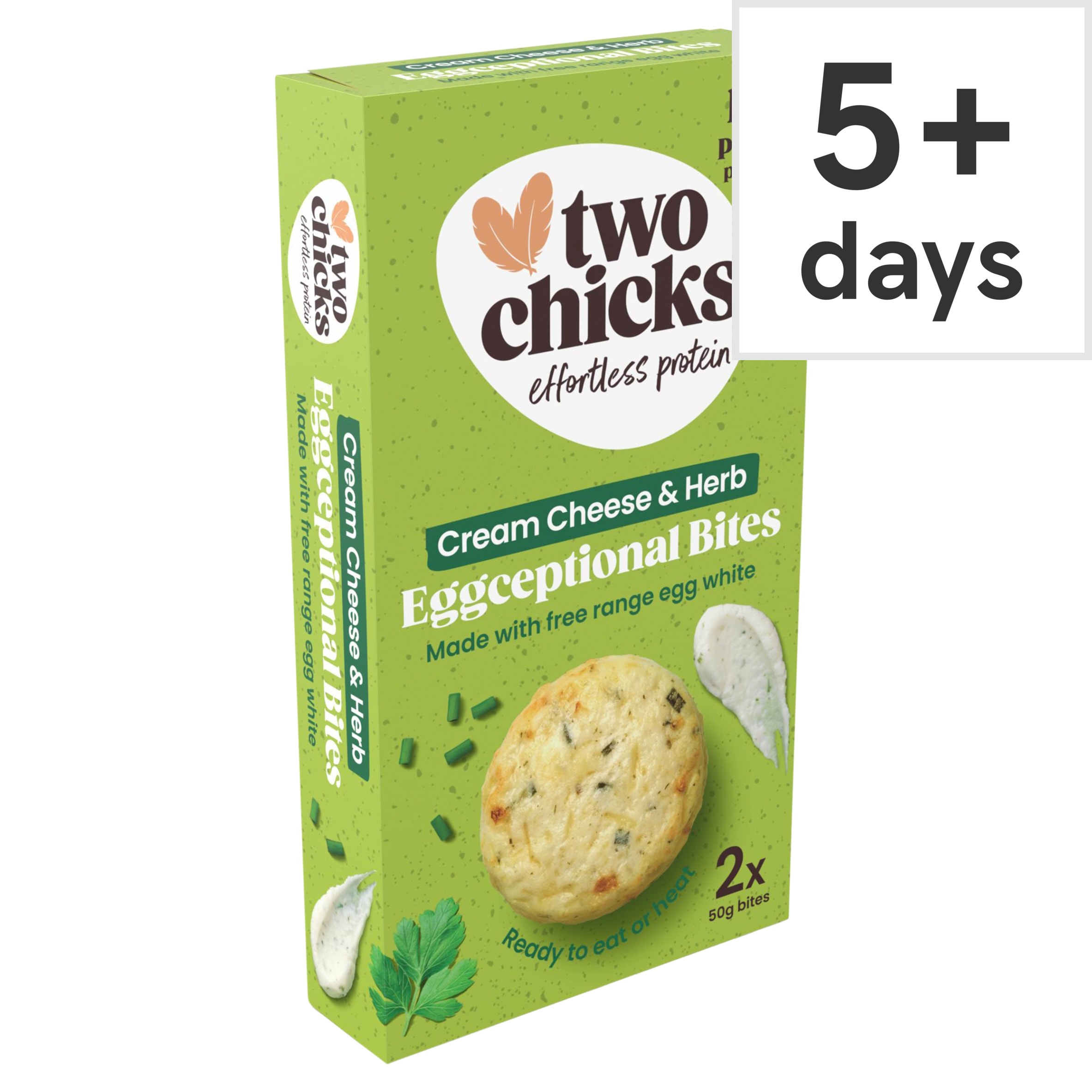 Two Chicks Cream Cheese & Herb Eggceptional Egg Bites 2x50g