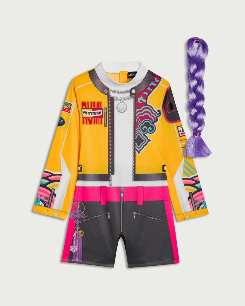 K-Pop Demon Hunters Rumi Fancy Dress Costume in Yellow thumbnail 2