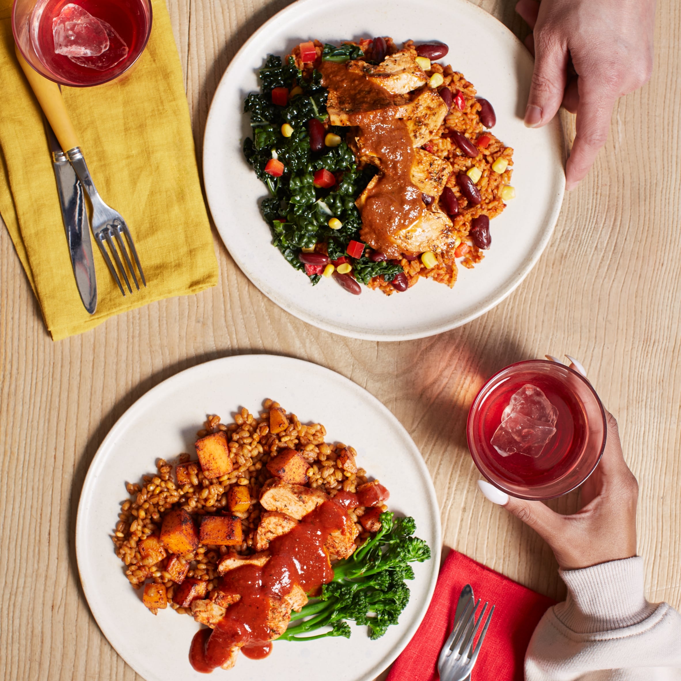 Hide Chicken Shawarma with Hot Honey Sweet Potato 380g thumbnail 2