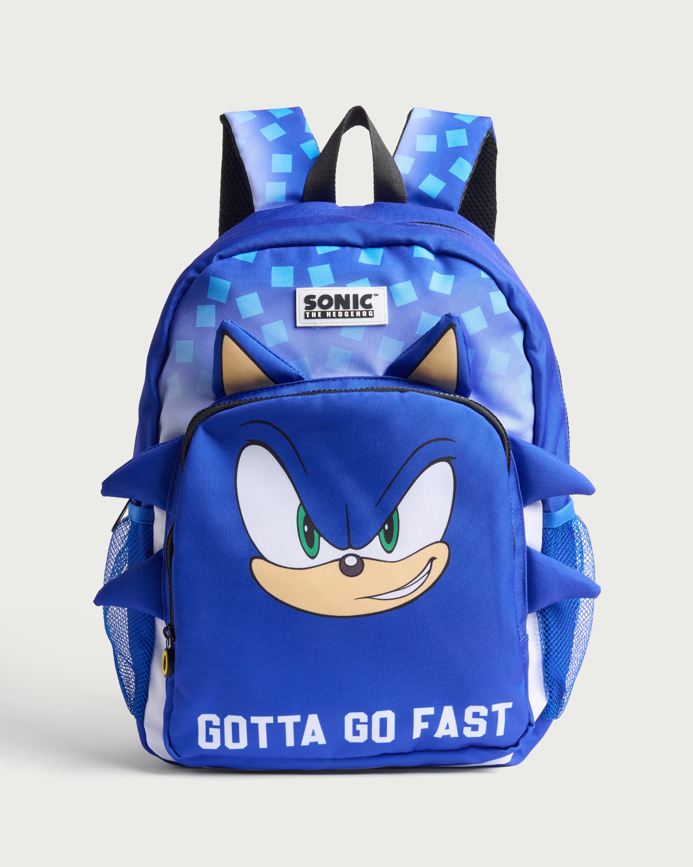 Sonic the Hedgehog Gotta Go Fast Backpack in Blue