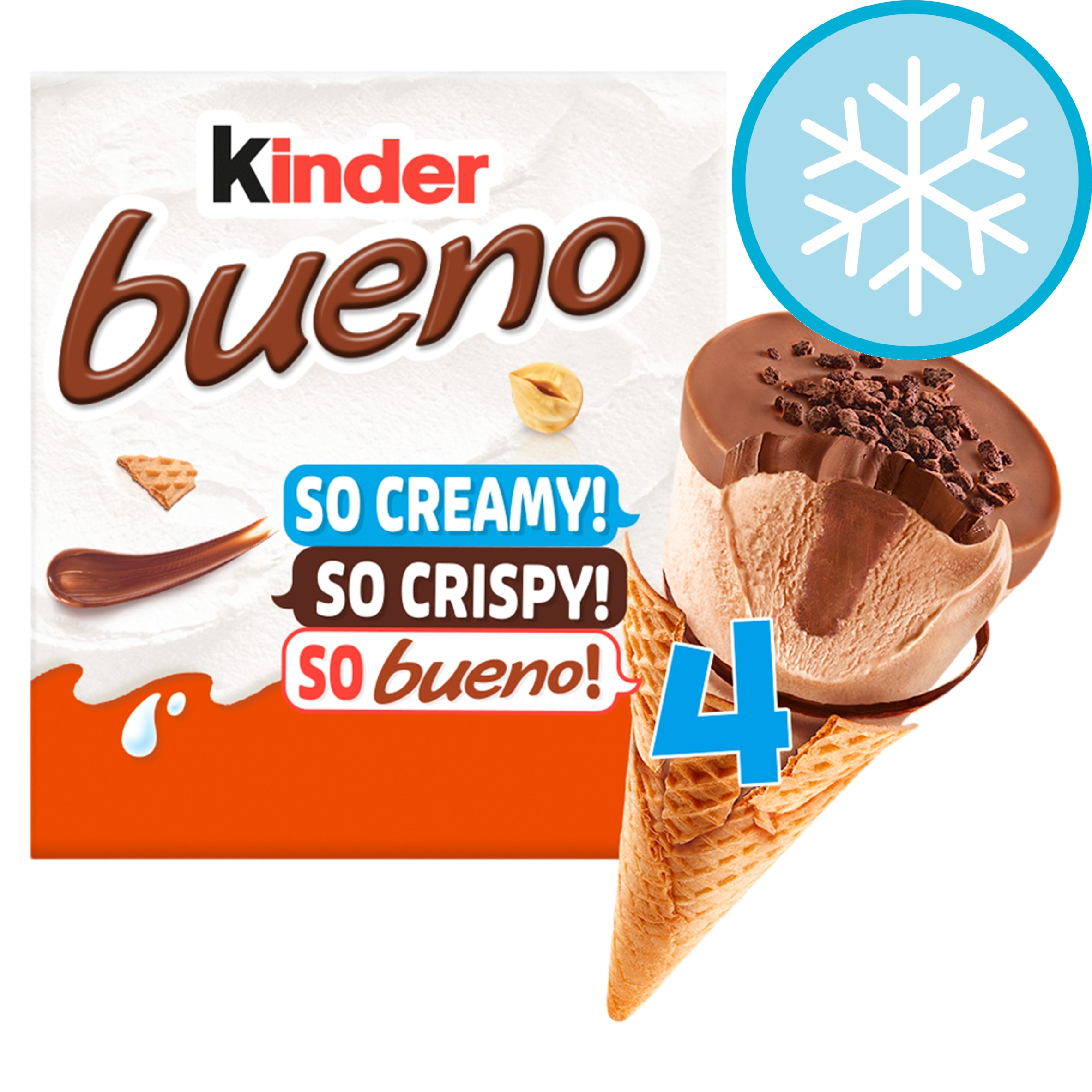 Kinder Bueno Milk Chocolate Cones