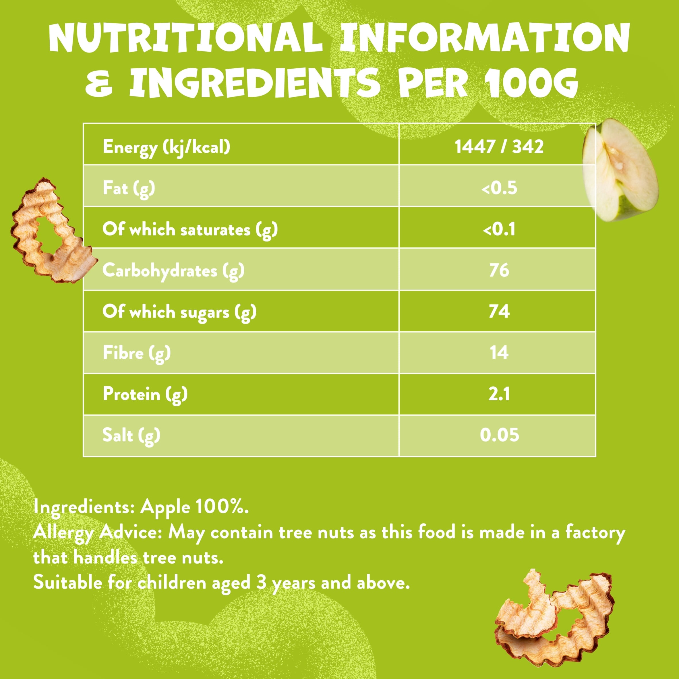 Goodies Apple Chips 15 g thumbnail 4