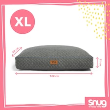 Snug Furry Friends Dog Bed, Extra Large Pet Bed, Supportive, Super Soft Cover, Machine Washable thumbnail 2