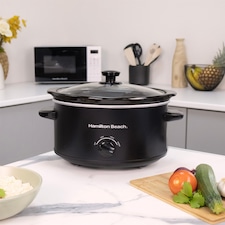 Hamilton Beach 'The Comfort Cook' 3.5L Black Slow Cooker thumbnail 2