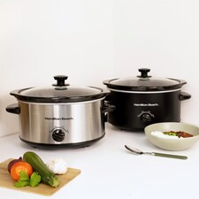 Hamilton Beach 'The Comfort Cook' 3.5L Black Slow Cooker thumbnail 4