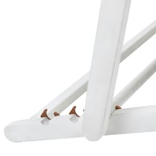 Charles Bentley FSC Certified Eucalyptus White Washed Double Deck Chair - Grey thumbnail 7