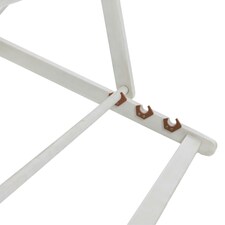 Charles Bentley FSC Certified Eucalyptus White Washed Double Deck Chair - Grey thumbnail 8