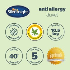 Silentnight 7.5 Tog Anti-Allergy Duvet - Double thumbnail 10