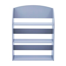 Teamson Kids Children's 3 Shelf Bookcase, Grey thumbnail 3