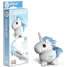 Eugy Unicorn Sky 3D Craft Kit thumbnail 2