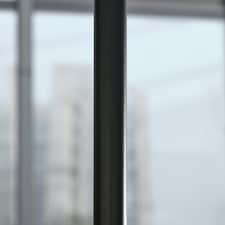 Outsunny 2.3m Half Round Parasol Garden Sun Umbrella Metal w/ Crank Off-White thumbnail 8