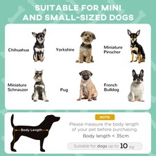 PawHut Cooling Raised Dog Bed w/ Breathable Mesh, for Mini, S Dogs - Light Grey thumbnail 3