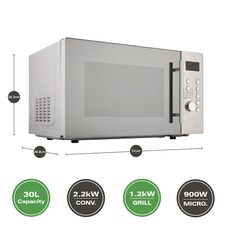 Hamilton Beach 30L Combination Microwave with Grill thumbnail 3