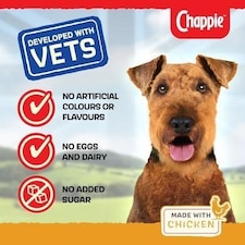15kg Chappie Complete Dry Adult Dog Food Chicken & Wholegrain Cereal thumbnail 5