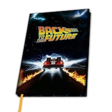 ABYstyle Back To The Future A5 Notebook Delorean thumbnail 2