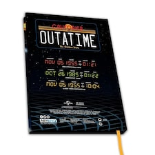 ABYstyle Back To The Future A5 Notebook Delorean thumbnail 3