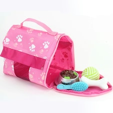 Sophia's by Teamson Kids Plush Puppy with Carrier and Accessories for 18in Dolls thumbnail 4