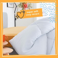 Snug Brilliantly Bouncy Duvet - 10.5 Tog - King | White thumbnail 4